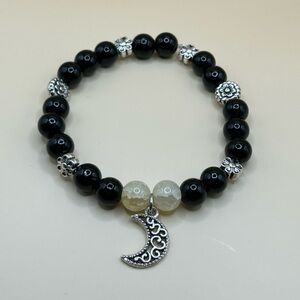 Handmade Mystic Moon Bracelet (Stretchy)